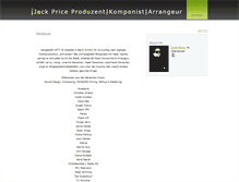 Tablet Screenshot of jackprice.kuenstlerstammtisch.de